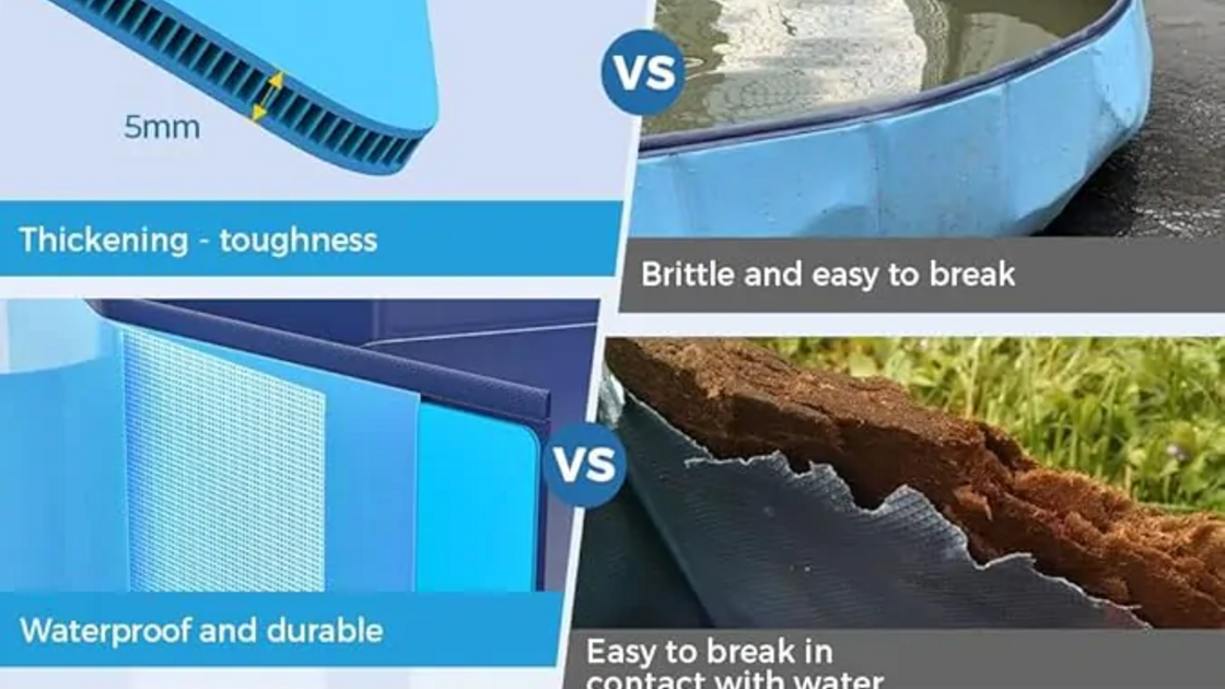 PVC espesso, mais durável, ecológico e antiderrapante para maior segurança