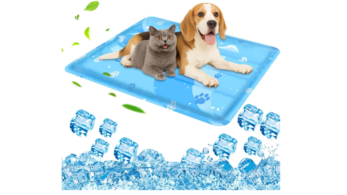 Tapete refrescante para cães e gatos ajuda a manter os animais frescos no calor