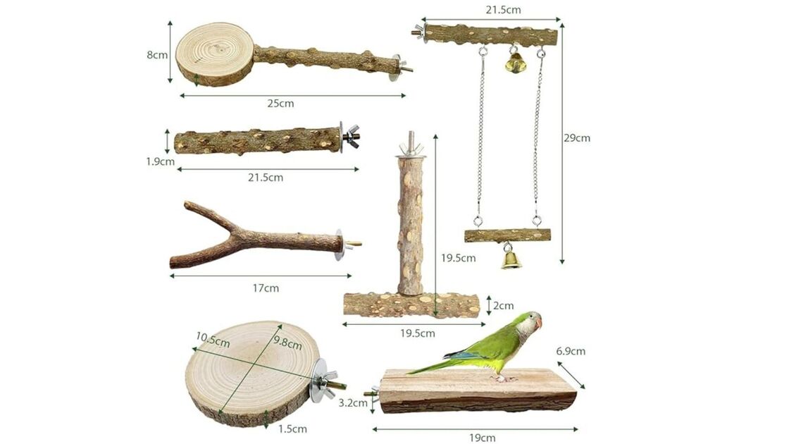 Poleiros naturais promovem saúde e bem-estar de aves