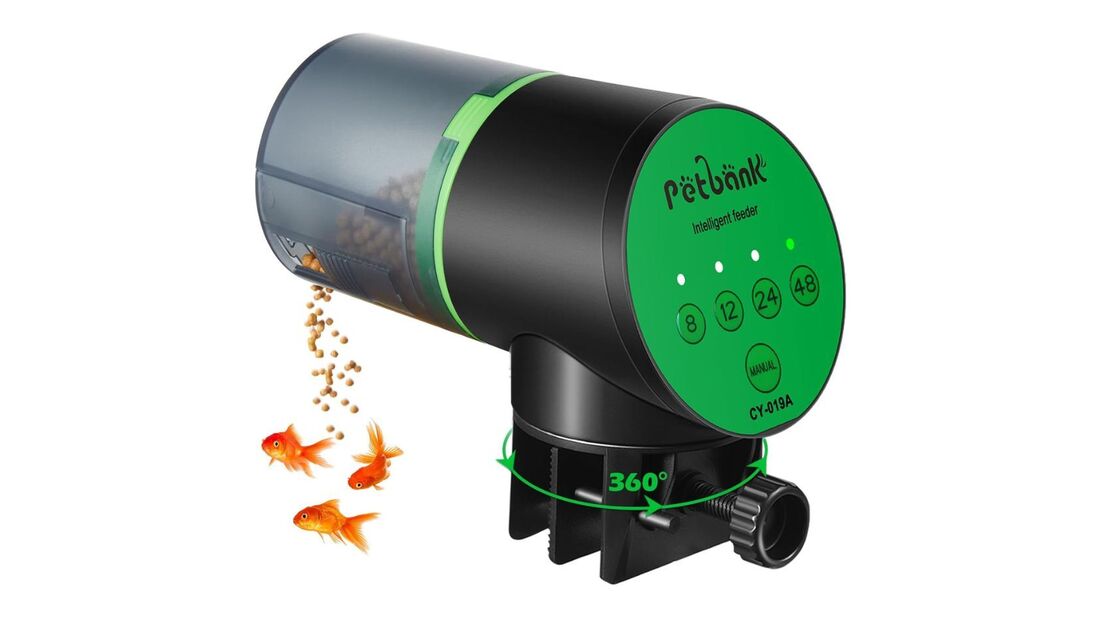 Alimentador automático inteligente para peixes de aquário, marca Petbank