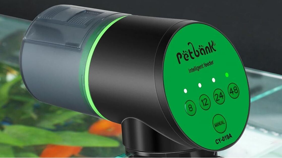 Alimentador inteligente para peixes: nunca mais se preocupe com os seus peixes!