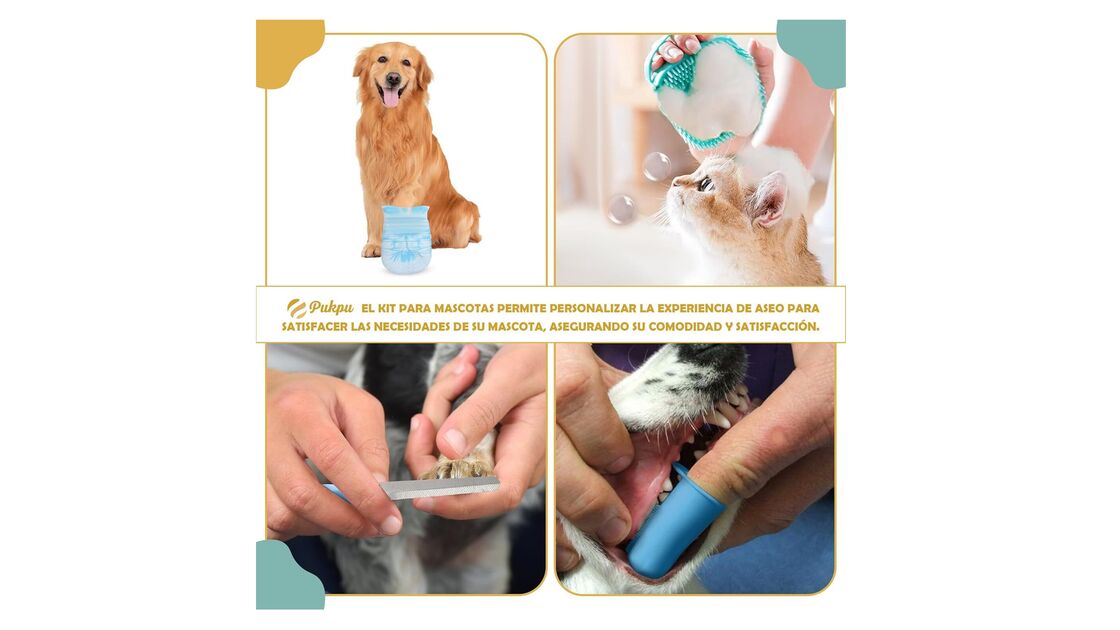 Kit Pukpu permite personalizar a experiência de higiene para animais de estimação