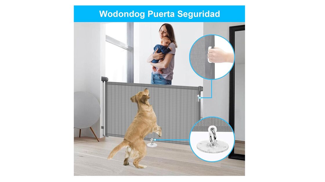 Barreiras de segurança protegem animais e bebés de acidentes em casa