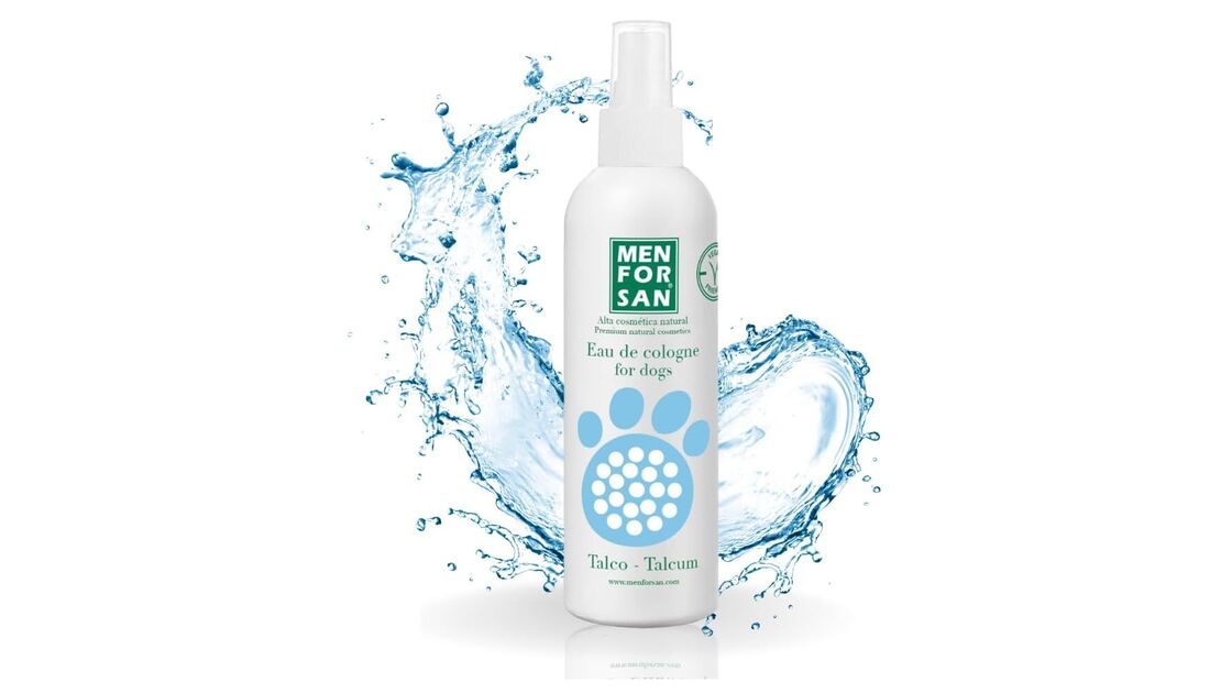 Menforsan Eau de cologne for dogs Talco - Talcum, cosmética natural para animais