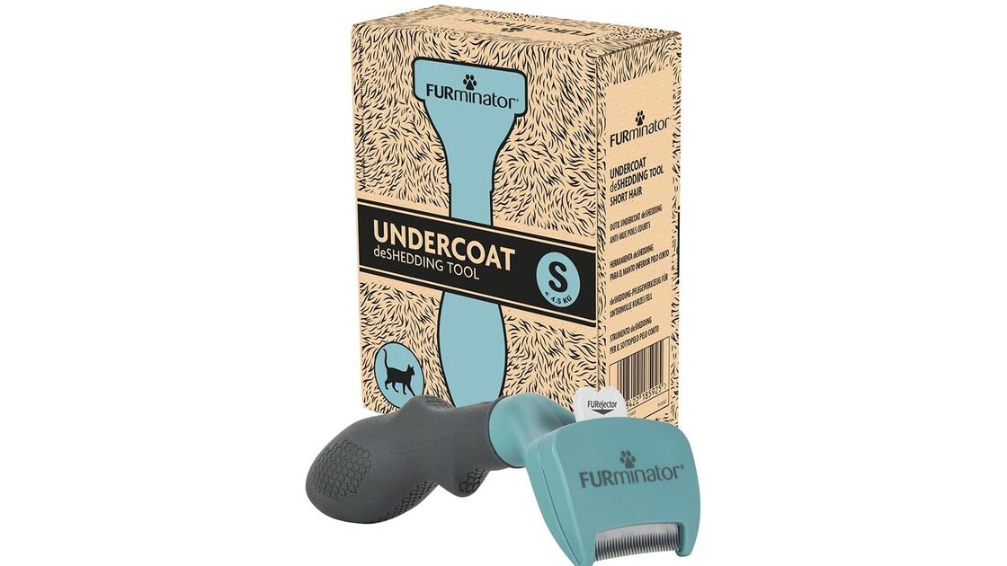Furminator Undercoat deshedding tool para pelo curto de gato
